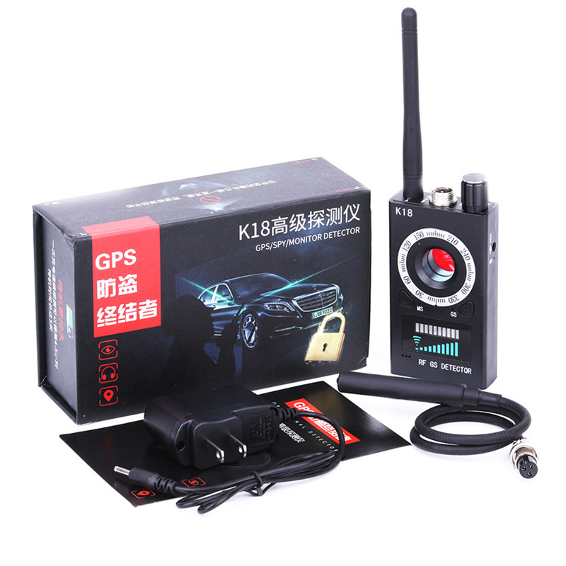 反窃听防跟踪偷拍检测仪旌旗灯号摄像头汽车定位扫描探测器gps
